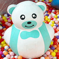 Juguete Inflable de Conejo de Dibujos Animados, Juguete Antiestrés de PVC para Niños, Adolescentes, Adultos y Niñas, Precio de Fábrica, Publicitario