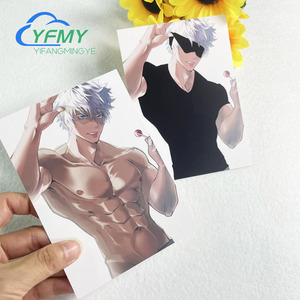 Cartoline calde su misura carta calda di colore caldo sensibile al calore <span class=keywords><strong>cartolina</strong></span> termocromica carta personalizzata acqua sensibile - Product Image 2