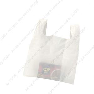 Eco-friendly Shopping Carrier Bags Soft Touch Full Degradable Plastic Packing Bag