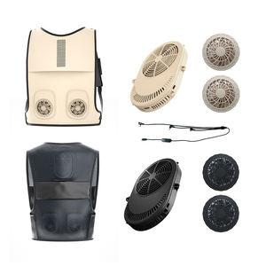 Gilet con Ventilatore, Tuta di Raffreddamento, Giacca Estiva con Ventilatore per Uomo, Abbigliamento Outdoor - Product Image 4