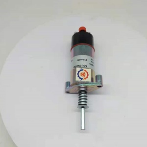 E330B E330C E330 Excavator 3306 Engine 12V Solenoid Valve 155-4654 155-4653 Shutoff Solenoid - Product Image 6