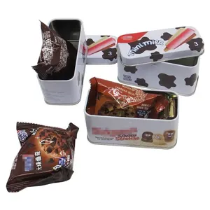 초콜릿 주석 상자 공급 업체 제조 중국 초콜릿 및 쿠키 포장을위한 최고 품질의 금속 상자