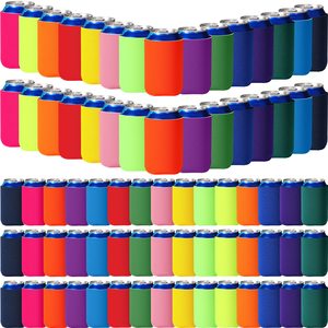 Beer Can <b>Cooler</b> Sleeves Soft Insulated Reusable <b>Drink</b> <b>Cooler</b> Bulk Collapsible Sublimation Can <b>Cooler</b> Sleeves for Wedding Party - Product Image 1