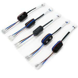 工厂定制JST VH3.96 2/4针电缆组件铁氧体磁芯UL1007电子应用聚氯乙烯母铲端子线 - Product Image 1