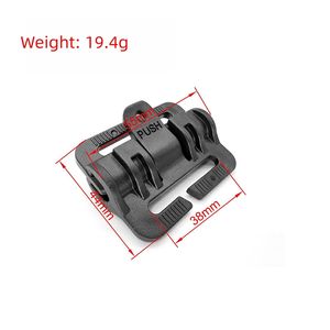 Hebilla Deslizante de Liberación Rápida para Chaleco Táctico de Alta Calidad, Módulo de Tira MOLLE para Desmontaje Rápido - Product Image 3