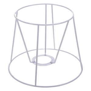 Kit d'<span class=keywords><strong>abat</strong></span>-<span class=keywords><strong>jour</strong></span> moderne en anneaux, cadre métallique circulaire avec accessoires d'éclairage pour lampes de table et sur pied E27 - Product Image 5