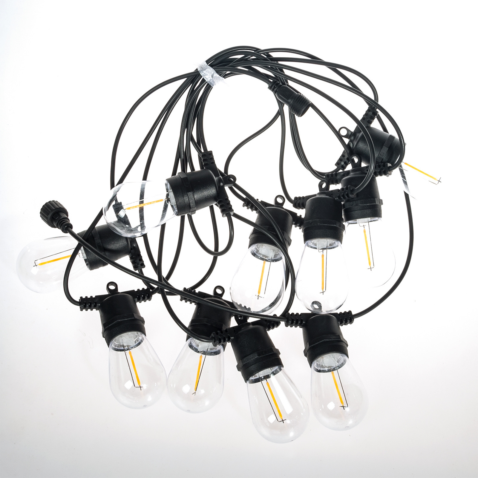 LED Outdoor Camping S14 Bulb Light Garden Campground Atmosphere IP44 Waterproof Rechargeable Warm White