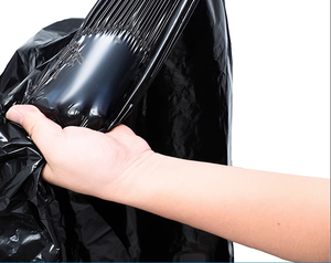Bolsas de basura comerciales de plástico al por mayor, medianas y grandes, con logotipos, OEM, para contenedores de basura - Product Image 5
