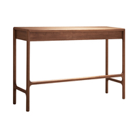 Table console d'entrée en noyer noir, style Mid-Century Modern, écologique et durable, vente directe usine, pour hôtel et salon