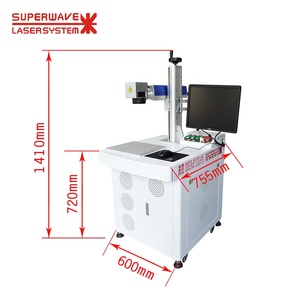 Tốc độ cao UV Laser đánh dấu Máy Khắc dễ dàng-to-hoạt động 3 Wát/5 Wát Laser đánh dấu cho thủy tinh gốm-new DXF định dạng hỗ trợ - Product Image 5