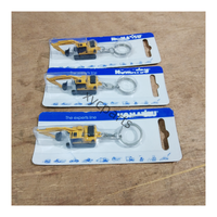 Portachiavi in Lega di Alluminio Modello Escavatore 320DL per Macchine da Costruzione, Portachiavi Giocattolo per Modelli Komatsu, Kobelco, Hyundai, CAT