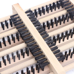 Brosse de botte en bois équitation <span class=keywords><strong>paillasson</strong></span> Sneaker nettoyage Durable saleté lourd Extra large devoir chaussure grattoir nettoyant facile à utiliser - Product Image 3