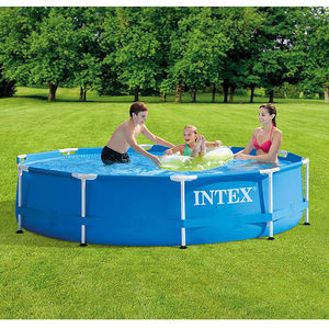 <span class=keywords><strong>Piscine</strong></span> <span class=keywords><strong>hors</strong></span> <span class=keywords><strong>sol</strong></span> ronde <span class=keywords><strong>INTEX</strong></span> 28200 305*76cm, bleue, <span class=keywords><strong>pour</strong></span> la famille, structure en acier, gonflable, extérieure - Product Image 6