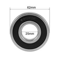 Roulement à billes à gorge profonde pour roue de moto 6305 2RS, roulement à billes ABEC-5 25x62x17mm, roulements pour moteur automobile