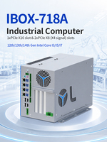 Computadora Industrial de Alto Rendimiento con Tel 12th/13th/14th, 4LAN, 6COM, Pantalla Cuádruple 4K, PCIe X16, GPU RTX, DDR5 para Visión Artificial