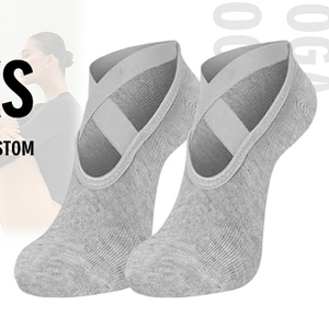 BiLu Embroidery Cotton Design Custom <b>Grip</b> <b>Socks</b> Bow Women Crew Ruffled Yoga Custom <b>Socks</b> Pilates <b>Socks</b> Cotton Womens <b>Socks</b> - Product Image 1