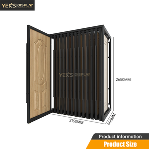 Exhibidor <span class=keywords><strong>de</strong></span> Puerta Extraíble YEK'S <span class=keywords><strong>de</strong></span> Tamaño Personalizado para Sala <span class=keywords><strong>de</strong></span> Exposiciones con Brazos Ajustables y Rieles Resistentes para Puertas Interiores <span class=keywords><strong>de</strong></span> Comercios - Product Image 2