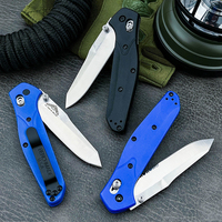 Couteau de poche pliant Osborne BM 940, lame D2, poignées en fibre de nylon, pour usage quotidien, outils tactiques de camping, de chasse et de défense en plein air