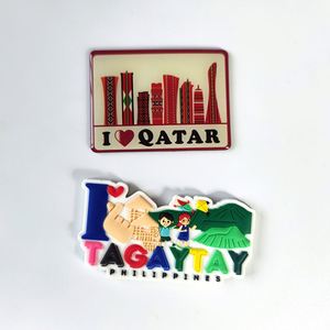 Imán Personalizado para Refrigerador con Logotipo, Pegatinas Magnéticas Medianas, Recortadas, Económicas y de Alta Calidad, Promocionales 2D o 3D, de PVC Suave - Product Image 2