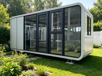 Bureau modulaire préfabriqué Apple Cabin de taille personnalisée, insonorisé et isolé, pour studio de travail à distance