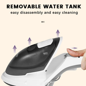 DSP, gran oferta, 1000W, 90mL, tanque extraíble, cepillo <span class=keywords><strong>de</strong></span> vapor <span class=keywords><strong>de</strong></span> cerámica <span class=keywords><strong>de</strong></span> ráfaga seca para uso doméstico, protege las telas <span class=keywords><strong>de</strong></span> seda para el <span class=keywords><strong>cabello</strong></span>, <span class=keywords><strong>planchado</strong></span> rápido - Product Image 3