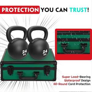 Scatola portaoggetti per carte con classificazione a 4 file verde con 6 divisori per porta carte collezionabili per BGS SGC - Product Image 3