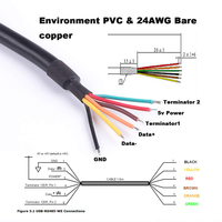 Cable de extremo de cable serie USB a RS232 de 1,8 M Cable Ftdi de m