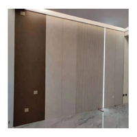 Panneau mural intérieur WPC brillant effet pierre haut de gamme, imperméable et ignifuge, en charbon de bambou pour la maison, le bureau et l'habitat