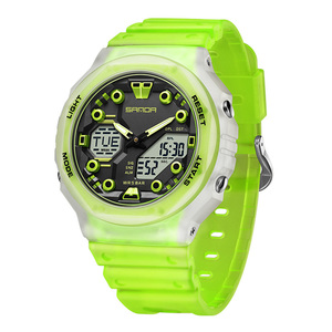Reloj Deportivo Digital Multifuncional Sanda 6200 con Doble Pantalla, Resistente al Agua y con Función de Cuenta Regresiva - Product Image 3