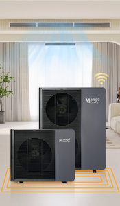 Nouvelle conception 2024 Pompe à chaleur air-eau R290 R32 10kw 20kw 30kw Chauffe-eau EVI R32 Pompe à chaleur air-eau DC - Product Image 2