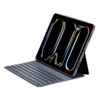 2024 clavier pliable machine à écrire pour iPad Pro 13 pouces M4 utiliser des piles bouton nouveau produit