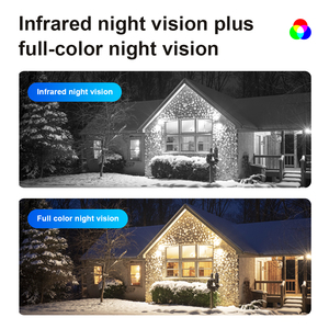 JideTech 2MP PoE IP Cámara domo de doble lente Micrófono incorporado con poca luz IP67 Impermeable IR 30m Dual Streams Soporte DWDR - Product Image 2