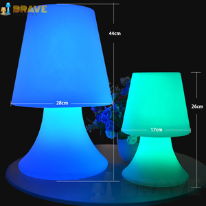 침실 야간 조명 장식 USB 충전식 방수 책상 램프를위한 사용자 정의 색상 변경 LED 편지 무드 라이트 - Product Image 4