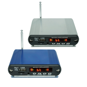 Amplificador de 7V-26V, 2X40W, carpeta de discos BT para coche, amplificador de Audio, MP3, reproductor de música USB, caja de placa de módulo - Product Image 1