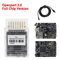 Herramienta de Diagnóstico Automotriz Openport 2.0 con Chip Completo para Mercedes Benz J2534, Escáner OBD2 para Reprogramación de ECU