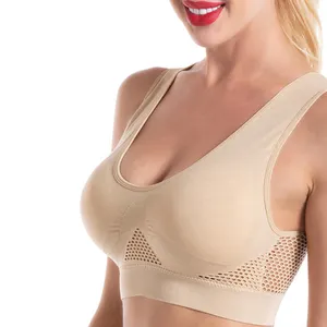 Hot Koop Draadloze Bras Dames Sexy Plus Size Beha Ondergoed Volledige Cup Vormige Voor Dikke Vrouwen