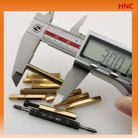 Brass Hex Standoff Female to Female Stacked PCB M3X30MM Brass Hex Standoff Female to Female for PCB Spacer