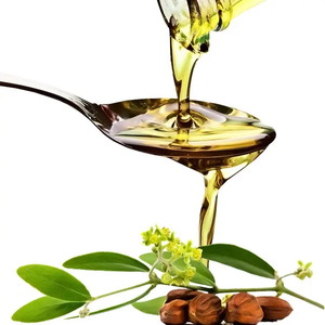Aceite de jojoba orgánico refinado de etiqueta privada prensado en frío natural puro 100% al por mayor para masaje corporal capilar - Product Image 5