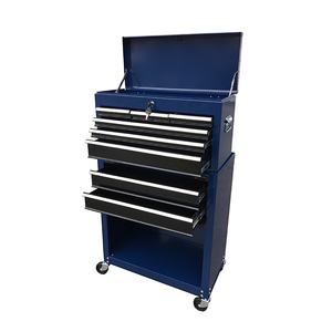 6-Lades Rollend Gereedschap Opbergen Afneembare Top Roestvrijstalen <span class=keywords><strong>Trolley</strong></span> Rauwerkast Met Wielen