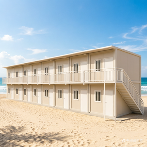 Casa Contenedor Modular de 20 pies, Prefabricada, tipo Villa, Móvil, Lista para Habitar, con Bar, <span class=keywords><strong>Kit</strong></span> de Invernadero, Vivienda, Dormitorio, Tienda - Product Image 1