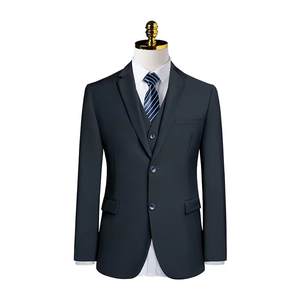 पूर्ण नियमित रूप से फिट <span class=keywords><strong>2</strong></span> टुकड़ा सूट एकल छाती पुरुषों के लिए सूट शादी का सूट पुरुषों - Product Image 2