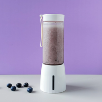 Mini-blender électrique à main sans fil personnalisé extracteur de jus de fruits en forme de tasse à agrumes Machine USB Mixeur à smoothie Mixeur portable
