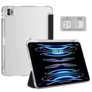 Étui intelligent en cuir PU <span class=keywords><strong>avec</strong></span> support magnétique et fonction veille/réveil automatique, fente pour stylet, pour <span class=keywords><strong>iPad</strong></span> <span class=keywords><strong>Air</strong></span> 7 et <span class=keywords><strong>iPad</strong></span> 10e/11e génération 10,9 pouces 2025/2026 – Modèle exclusif - Product Image 6