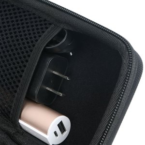 Étui OEM en EVA pour batterie externe compatible avec <span class=keywords><strong>RAVPower</strong></span> et autres marques de batteries externes, pochette de rangement numérique durable à fermeture éclair - Product Image 4