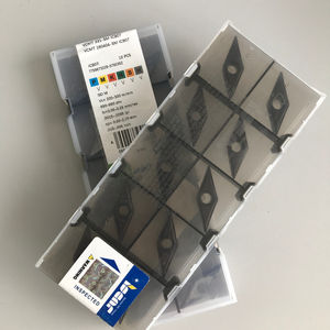 Plaquettes de tournage en carbure VCMT 160404-SM IC907 Iscars pour acier, acier inoxydable, fonte sur machines CNC, support OEM en stock - Product Image 3