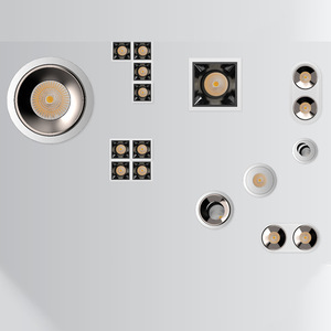 Plafonnier encastré LED commercial sans cadre, éclairage intérieur, alimentation CA, intensité variable, aluminium, blanc neutre 4100K, IRC 90, IP20 - Product Image 3