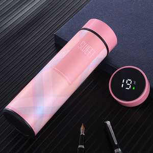 Bouteille isotherme double paroi en acier inoxydable 304 avec affichage LED de la température, design personnalisé et intelligent pour les professionnels - Product Image 4