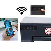 Imprimante de transfert thermique DTF A4 6 couleurs pour Epson L8058, machine d'impression photo et de logos WiFi pour CD, T-shirts, mugs, cartes d'identité