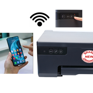 Stampante DTF a 6 Colori A4 per Trasferimento a Caldo e Sublimazione, Compatibile con <span class=keywords><strong>Epson</strong></span> L8058, per Magliette, Tazze, Carte d'Identità, Stampa WiFi di Foto e Loghi - Product Image 2