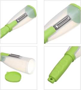 Nouveaux produits Accessoires de cuisine 2026 Vente chaude Éplucheur multifonctionnel en acier inoxydable pour fruits et légumes - Product Image 3